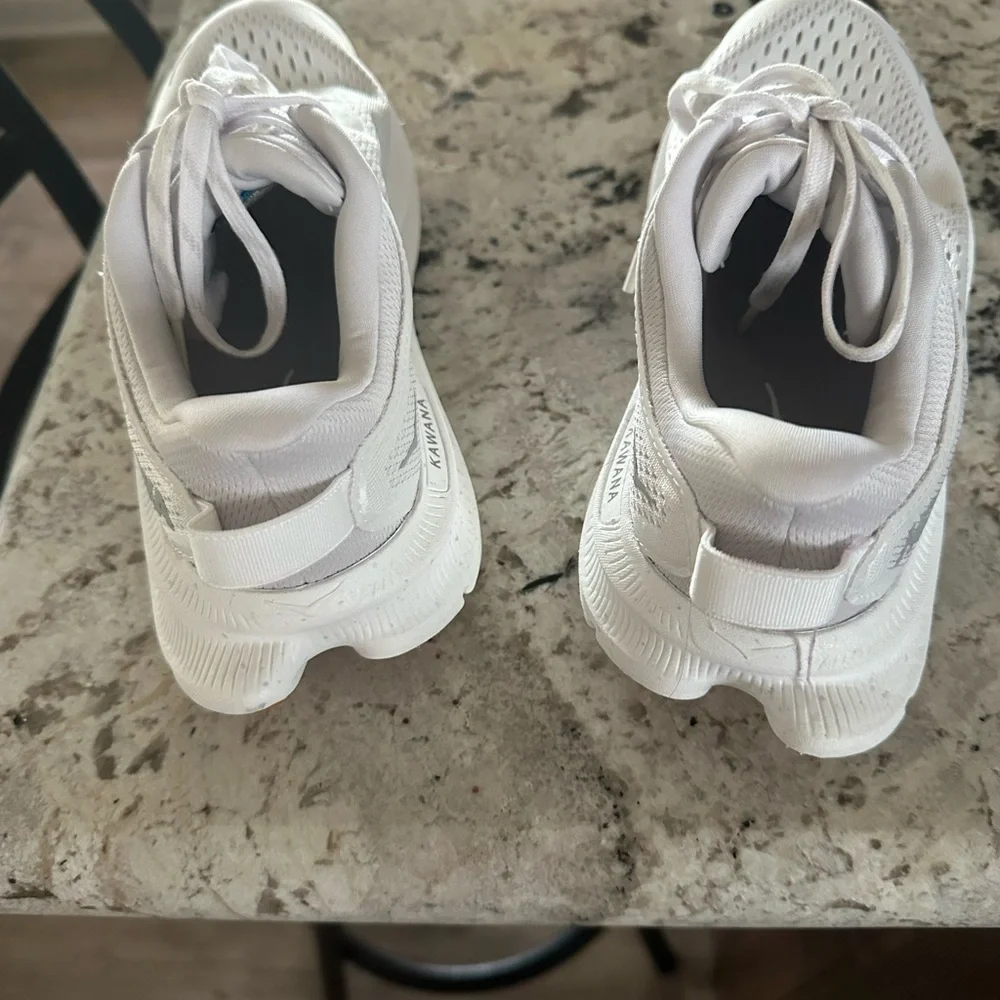 Hoka White Athletic Shoes - Picture 3 of 5